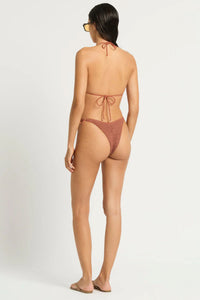 Ring Triangle Bikini Top Ingrid in Fawn