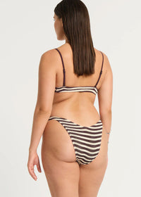 Ring Lissio Crop in Sable Stripe