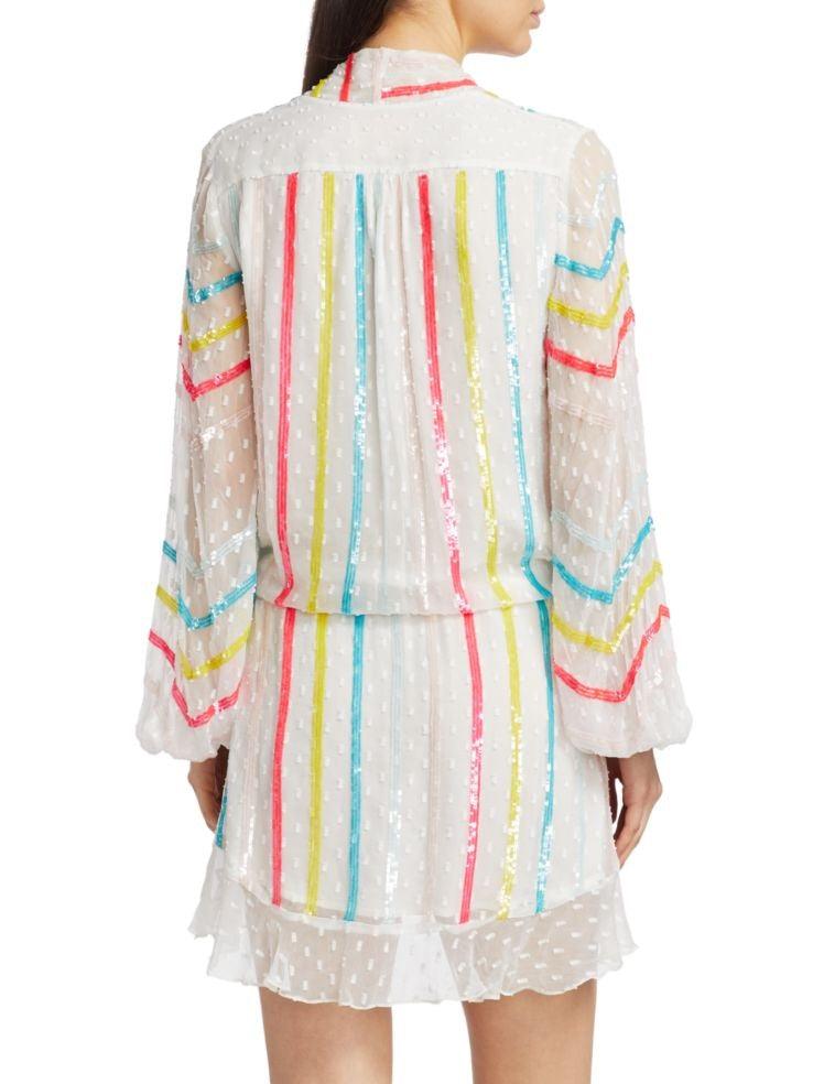 Rococo Sand - Rococo Sand mini Rainbow Sequins Dress Roma - OutDazl