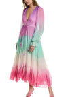 Rococo Sand - Rococo Sand Ombre Maxi Dress Tricolor - OutDazl