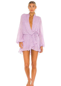 Rococo Sand - Vega Mini Lavender Dress - OutDazl