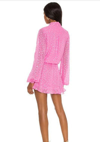 Rococo Sand - Vega Mini Pink Dress - OutDazl