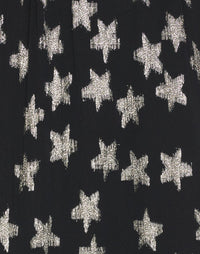Rococo Sand - Vega Star Print Mini Dress - OutDazl