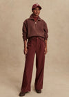 Roselle Half-Zip Fleece Deep Mahogany
