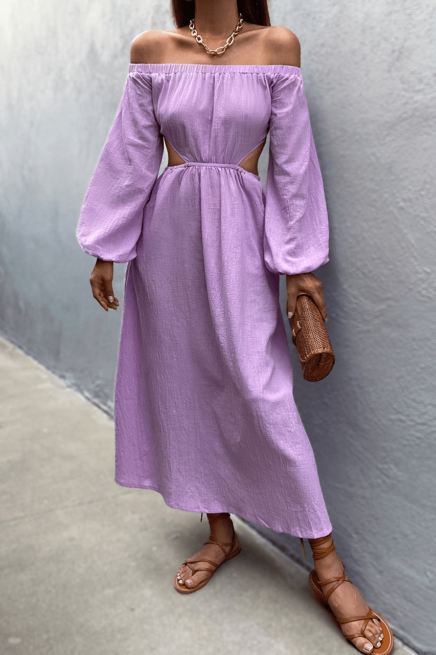 Seven Wonders - Aria Dress in Lavender - OutDazl