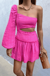 Seven Wonders - Casablanca Mini Dress in Hot Pink - OutDazl