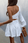 Seven Wonders - Casablanca Mini Dress in White - OutDazl