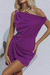 Seven Wonders - Charisma Matte Dress in Violet - OutDazl