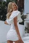 Seven Wonders - Gigi Mini Dress in White - OutDazl
