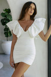 Seven Wonders - Gigi Mini Dress in White - OutDazl