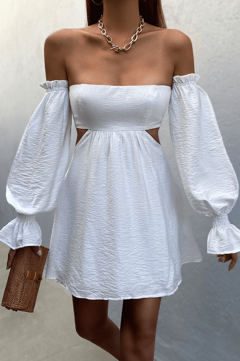 Seven Wonders - Jolie Mini Dress in White - OutDazl