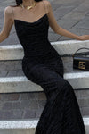 Seven Wonders - Lionell Maxi Slip Dress in Black - OutDazl