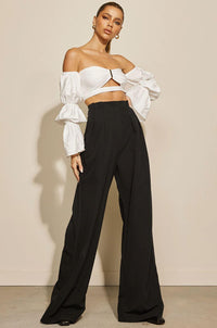 Seven Wonders - Romee Crop Top in White - OutDazl