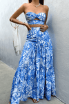 Seven Wonders - Top and Skirt Co-ord Ayla in Moscato Print - OutDazl