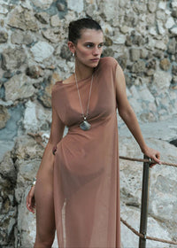 Shaina Mesh Maxi Dress