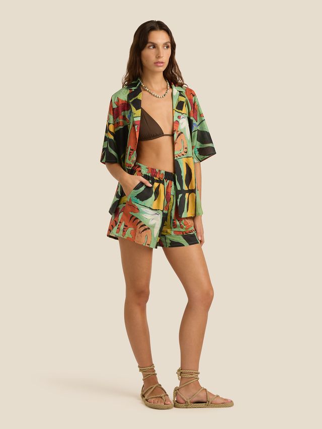 Overswim Shirt and Shorts Set