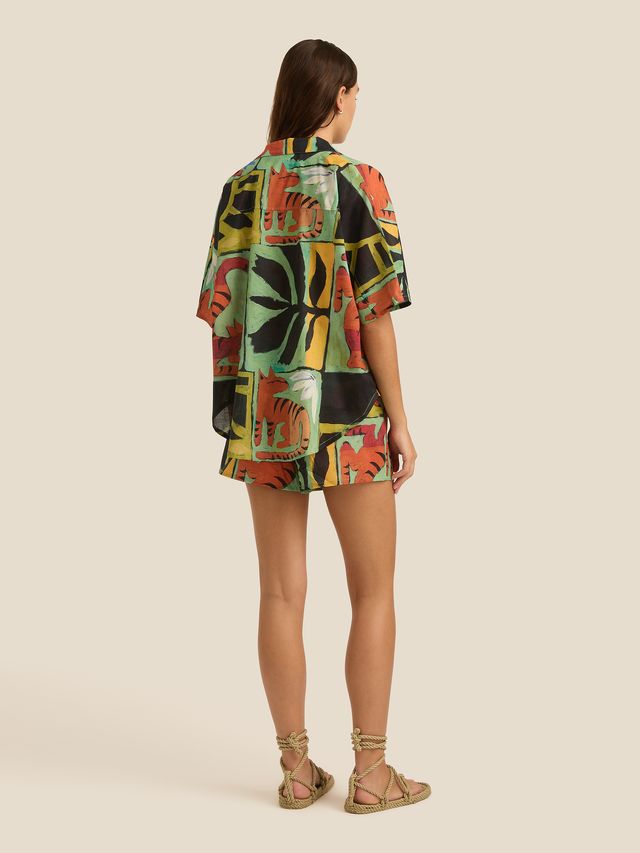 Overswim Shirt and Shorts Set