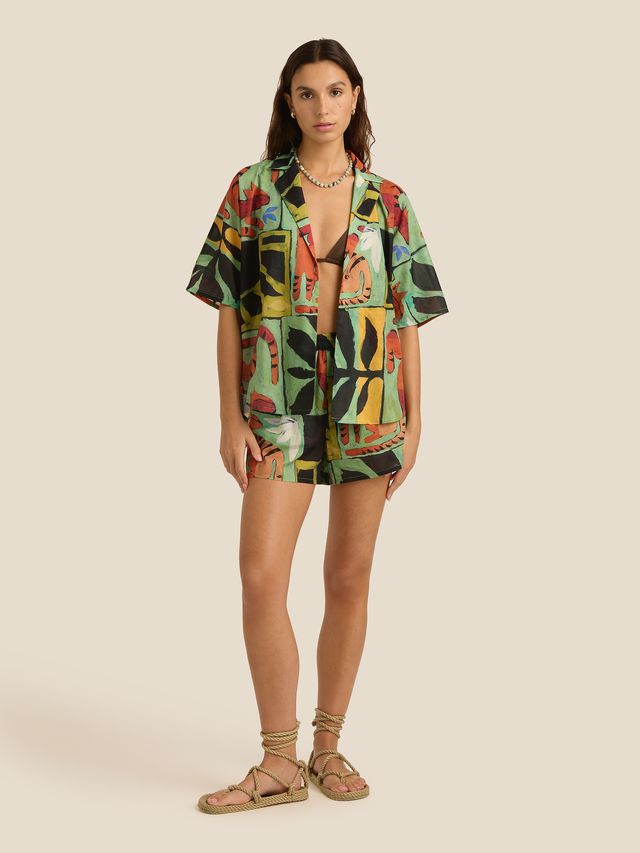 Overswim Shirt and Shorts Set