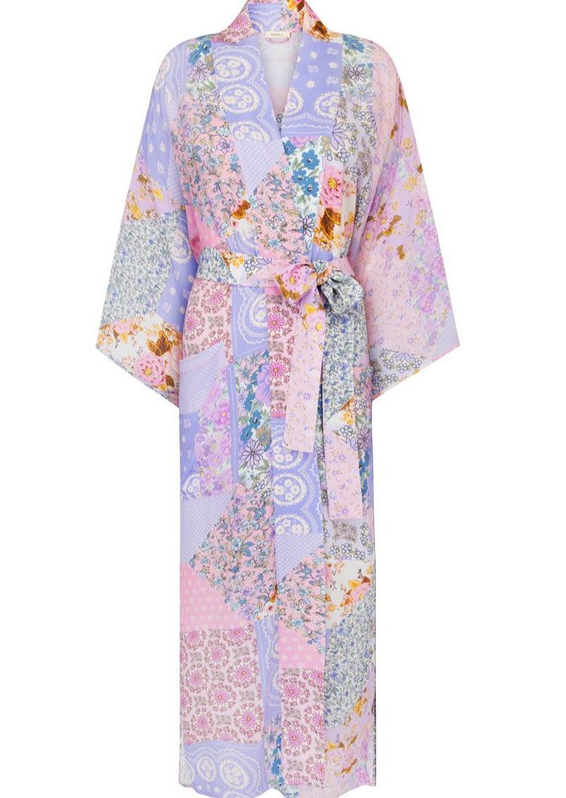 Spell Cha Cha Maxi Robe in Jacaranda OutDazl