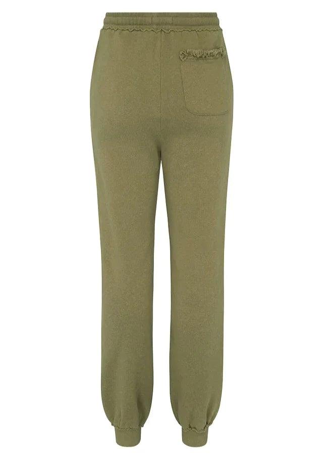 SPELL - Cha Cha On The Road Trackpant in Khaki - OutDazl