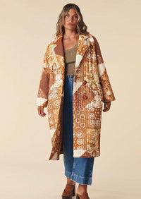 SPELL - Cha Cha Quilted Jacket in Brown Sugar - OutDazl