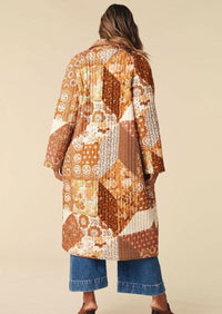 SPELL - Cha Cha Quilted Jacket in Brown Sugar - OutDazl