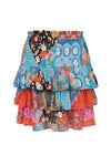 SPELL - Cha Cha Shirred Mini Skirt - OutDazl