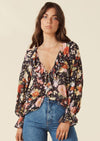 SPELL - Sangria Blouse in Nightshade - OutDazl