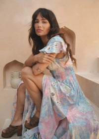 St Barth Maxi Embroidered Dress