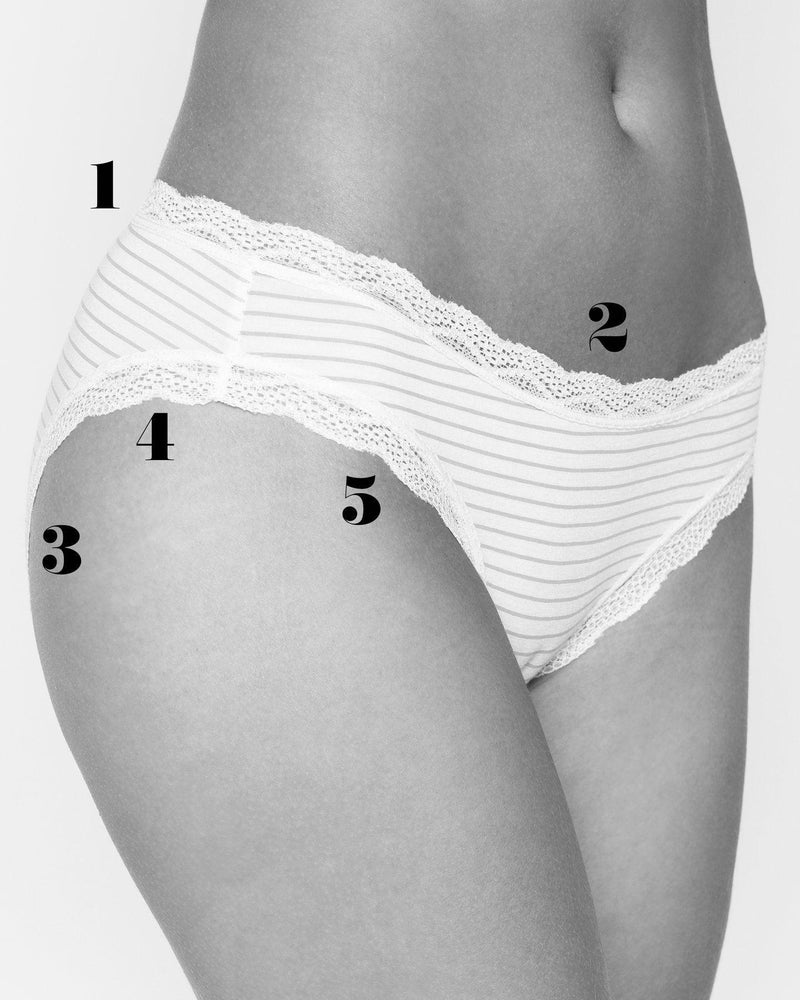 Stripe & Stare - Blooming Heirloom Knicker Box - OutDazl