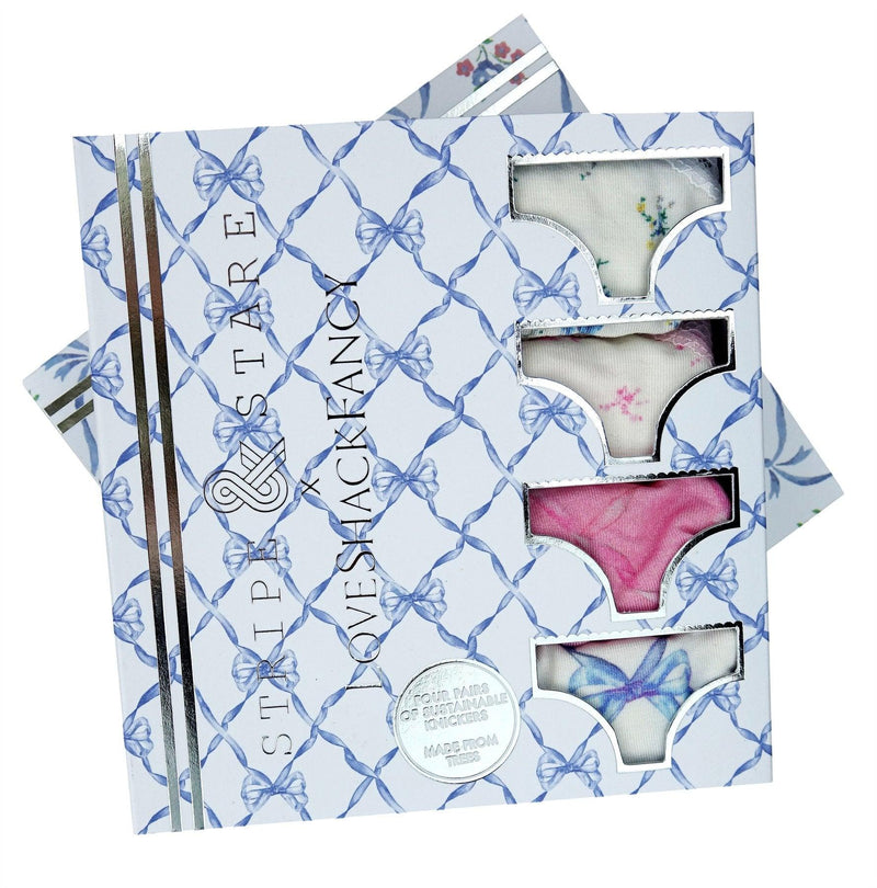Stripe & Stare - Blooming Heirloom Knicker Box - OutDazl