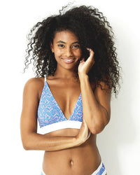 Stripe & Stare - Forget Me Not Triangle Bra - OutDazl