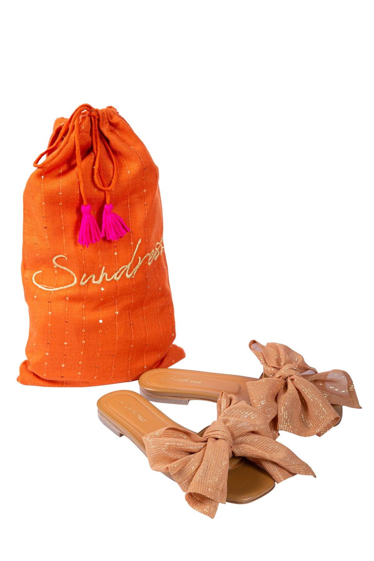 Sundress - Amour Sandals in Rainbow & Nude Ties - OutDazl