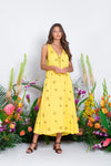 Sundress - Bonheur Maxi Dress in Golden Sun - OutDazl
