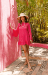 Sundress - Indiana Dress in Saint Barth Blush Pink - OutDazl