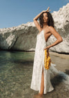 Sundress - Nina Moorea Dress in White - OutDazl