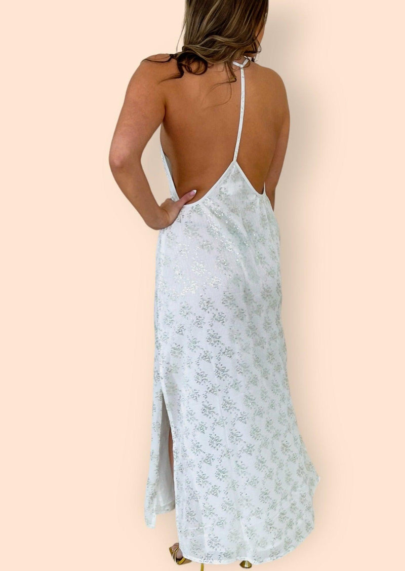 Sundress - Nina Moorea Dress in White - OutDazl