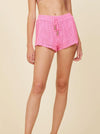 Surf Gypsy - Hot Pink Crochet Shorts - OutDazl