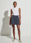 Varley - Fowler Fitted Knit Tank in White - OutDazl