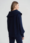 Vine Half Zip Sweatshirt  in Dark Sapphire