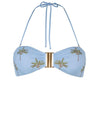 Watercult - Island Souvenir Bandeau Bikini Top - OutDazl