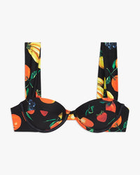 We Wore What - Claudia Bikini Top in Fruit Punch - OutDazl