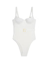 We Wore What - Danielle One Piece in Off White - OutDazl
