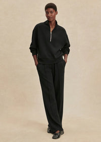 The Wide Leg Pant 30" in Black