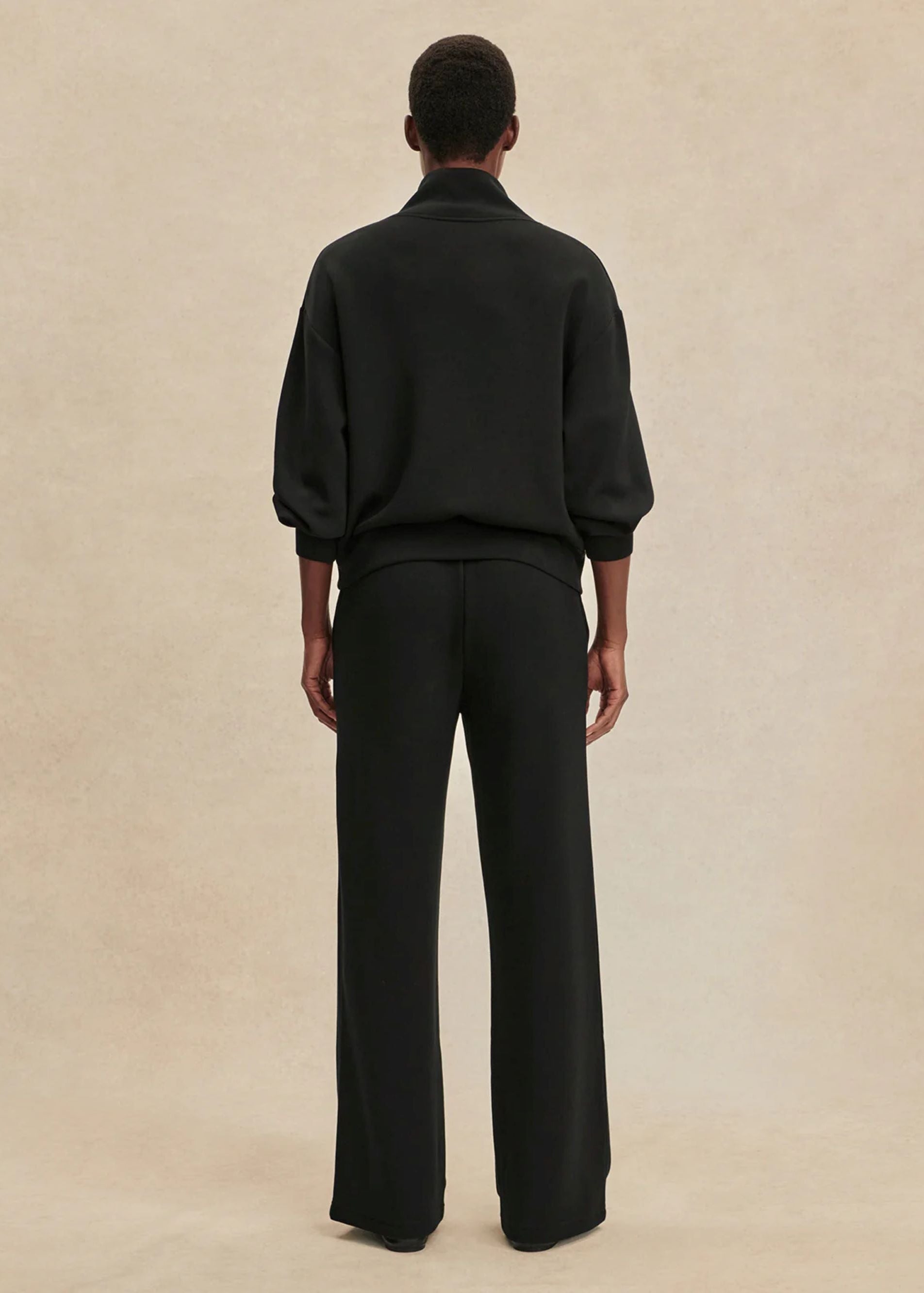 The Wide Leg Pant 30" in Black