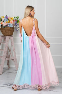 Zaimara - Rainbow Maxi Dress - OutDazl
